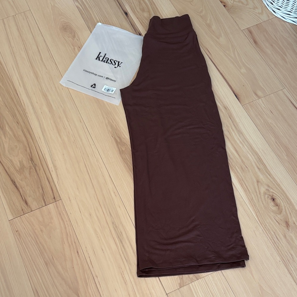 Wide Leg Jumpsuit - Chocolate Brown NWT